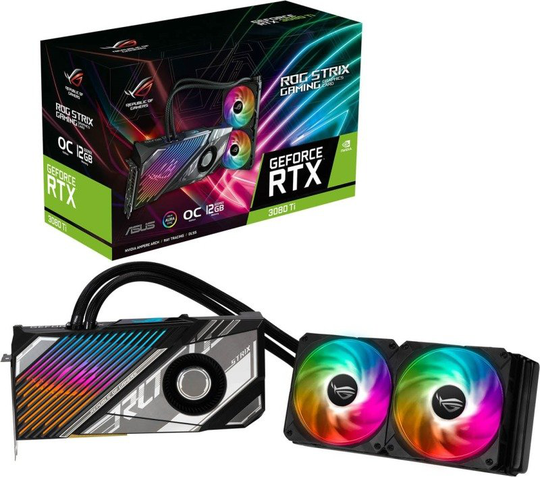 ASUS GeForce RTX 3080 Ti 12GB OC ROG STRIX LC GAMING Graphics Card