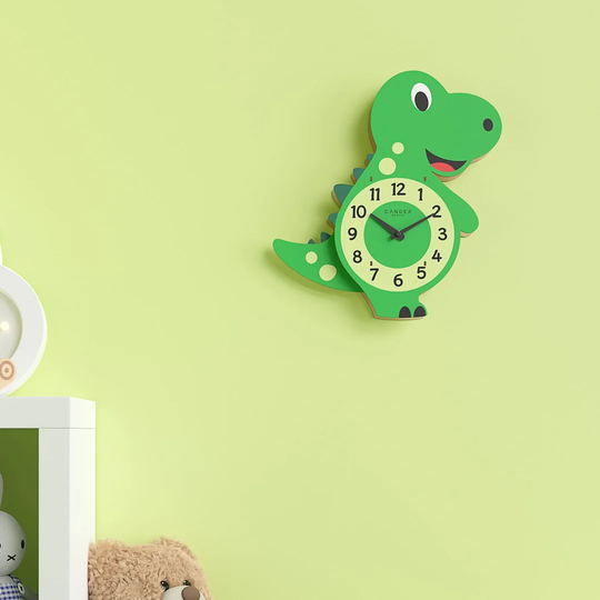 Dinosaurs Silent Wall Clock