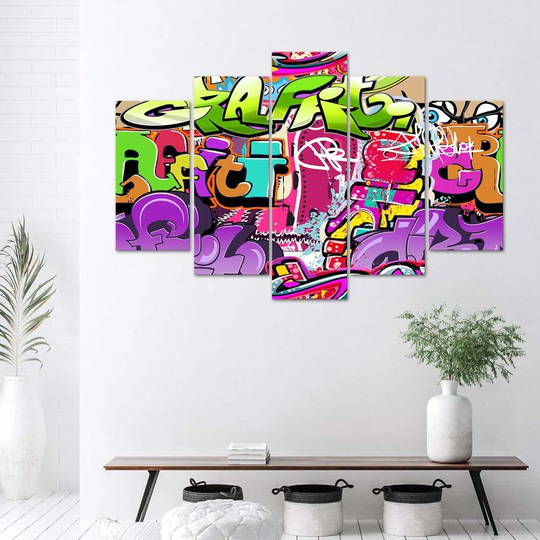 Canvas Print Graffiti
