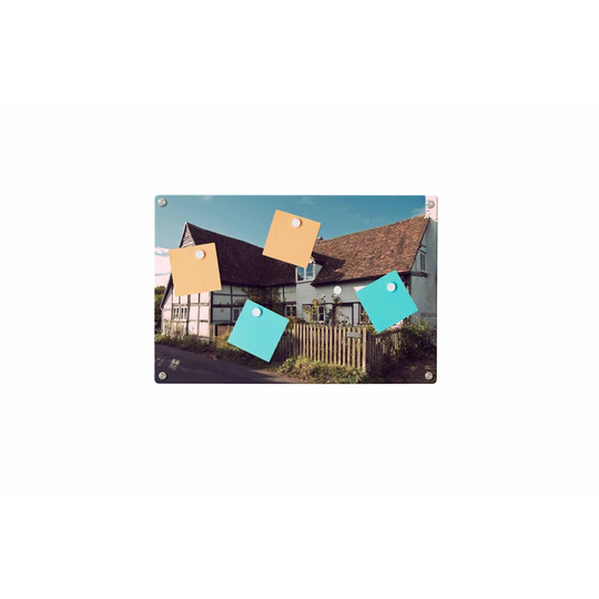 Farm Magnetic Wall Mounted Photo Memo Board