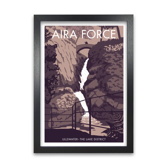 'Aira Force' by Stephen Millership - Graphic Art Print on Paper