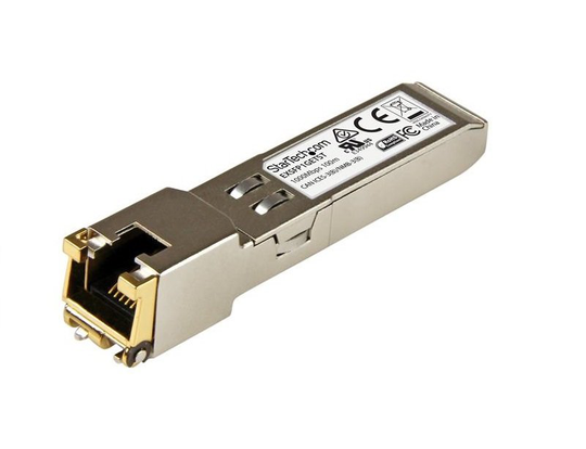 Gigabit RJ45 Copper SFP Transceiver Module Juniper EX-SFP-1GE-T Compatible 100m