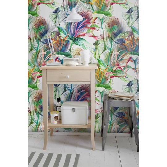 Walllpaper Roll 290X290cm Wallpaper Material With Print Mural Decoration Kitchen Livingroom Bedroom - Bush Botanical Jungle