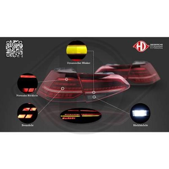 Taillight set HD Tuning 2216495 Diederichs 2216495