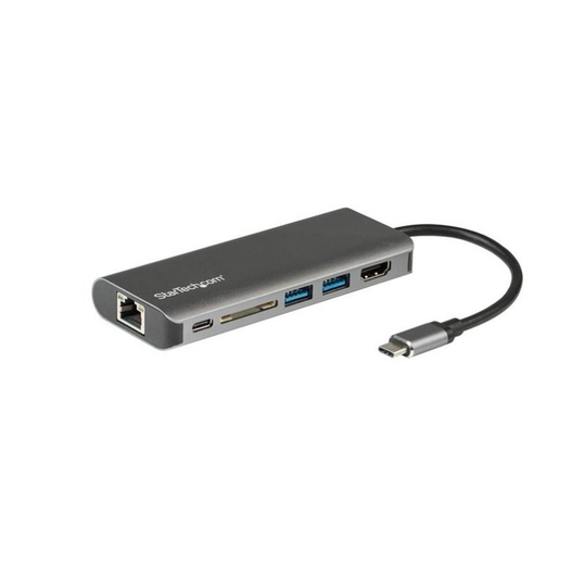 StarTech.com USB C Multiport Adapter - PD 3.0 - Portable Docking Station
