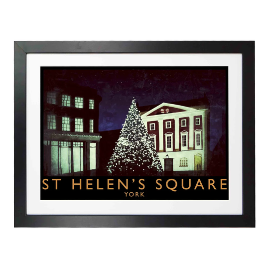 St Helens Square by Richard O'Neil - Graphic Art Print on Paper