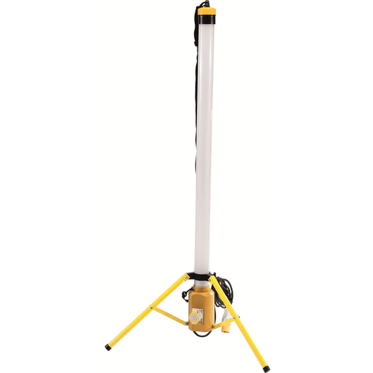 Draper 40W 110V SMD LED 3600 Work Light with Telescopic Tripod - 3,200 Lumens
