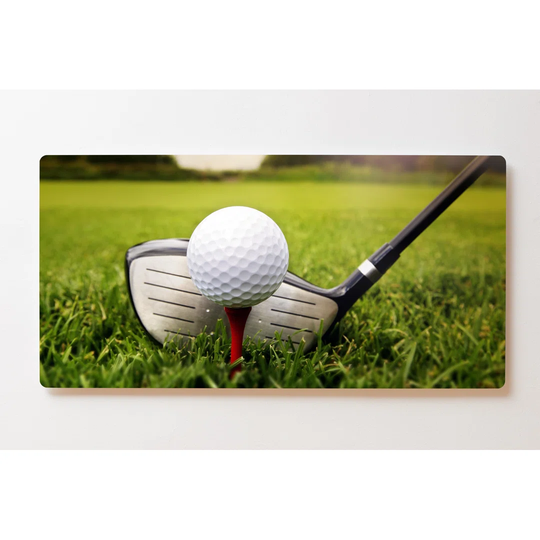 Backlight Motif Wall Picture Golf Ball Clubs Magnetic Cork Board