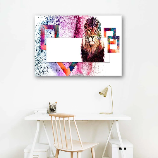 Canvas Print Lion Animals