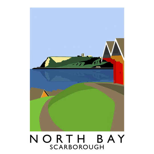 North Bay 2 by Richard O'Neil - Graphic Art Print on Paper