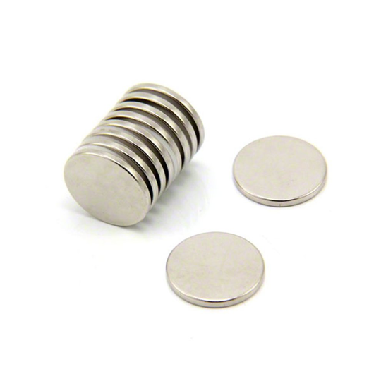 Magnet Expert® 20mm dia x 2mm thick N35 Neodymium Magnet - 2.3kg Pull ( Pack of 10 )