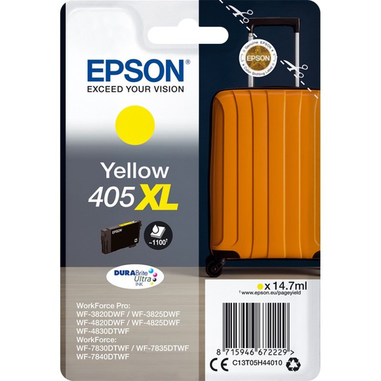 Epson 405XL Ink Cartridge Yellow C13T05H44010