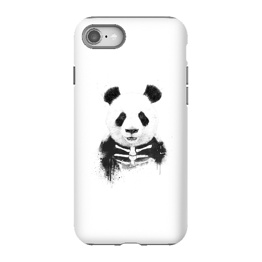 Balazs Solti Skull Panda Phone Case for iPhone and Android - iPhone 8 - Tough Case - Matte