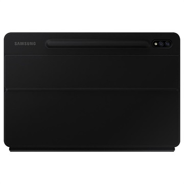 Samsung Galaxy Tab S7 Book Cover Keyboard EF-DT870UBEGEU (Open Box Satisfactory) - Black
