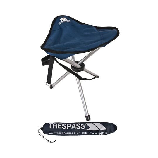 Trespass Fold Up Camping Stool Carry Bag Tripod