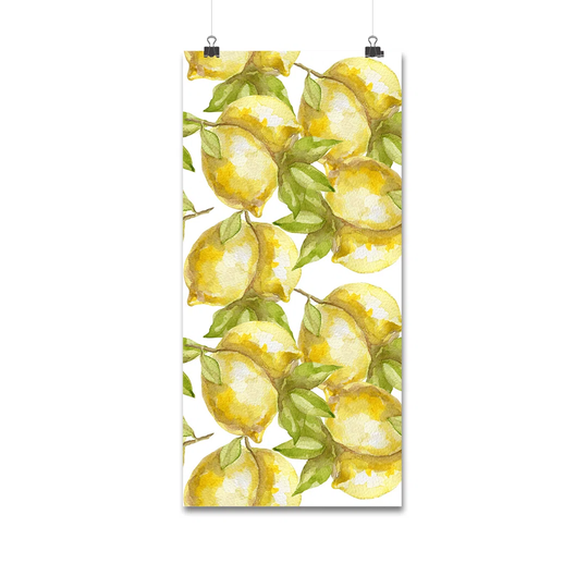 Walllpaper Roll 416X254cm Mural Decoration Kitchen Livingroom Bedroom Wallpaper Material With Print - Lemon Citron Fruits