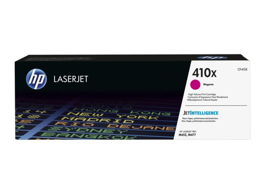 HP 410X High Yield Magenta LaserJet Toner Cartridge - CF413X