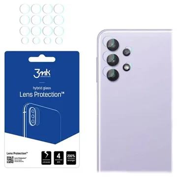 3MK Hybrid Samsung Galaxy A33 5G Camera Lens Protector - 4 Pcs.