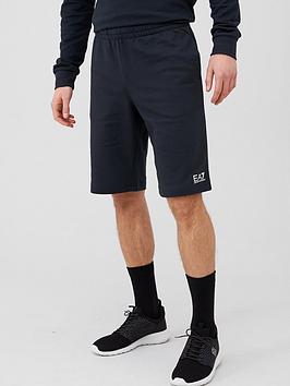 Ea7 Emporio Armani Core Id Logo Jersey Shorts - Navy