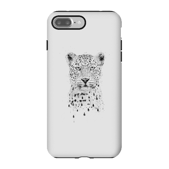 Balazs Solti Leopard Phone Case for iPhone and Android - iPhone 7 Plus - Tough Case - Gloss