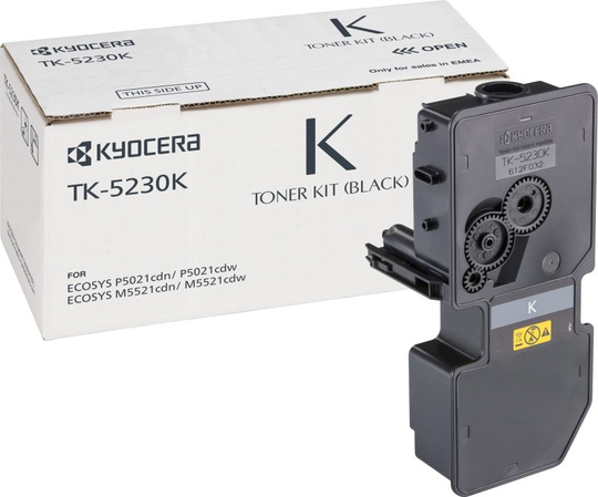 KYOCERA 1T02R90NL0 (TK-5230 K) Toner black, 2.6K pages