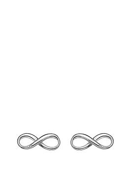 Hot Diamonds Sterling Silver Infinity Earrings