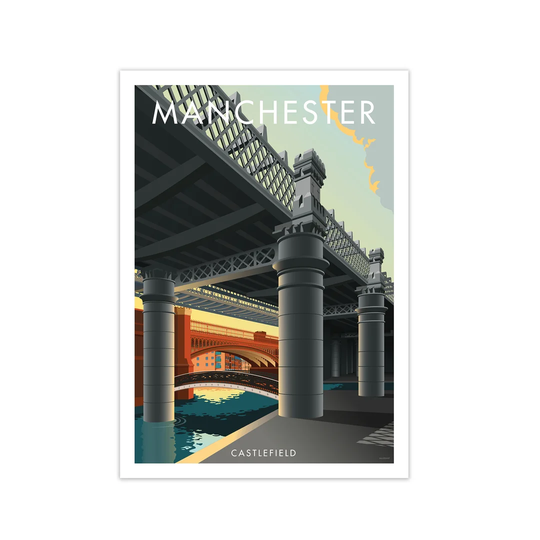 'Manchester Castlefield 1' Graphict Art
