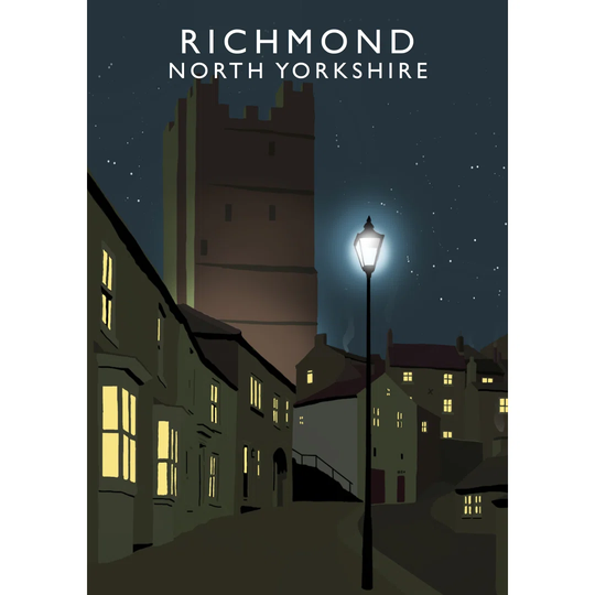 Richmond Night by Richard O'Neil - Graphic Art Print on Paper