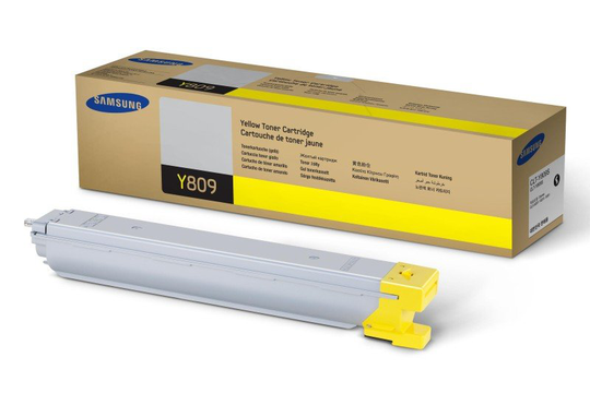 Samsung CLT-Y809S Yellow Original Toner Cartridge - Standard Yield 15000 Pages - SS742A