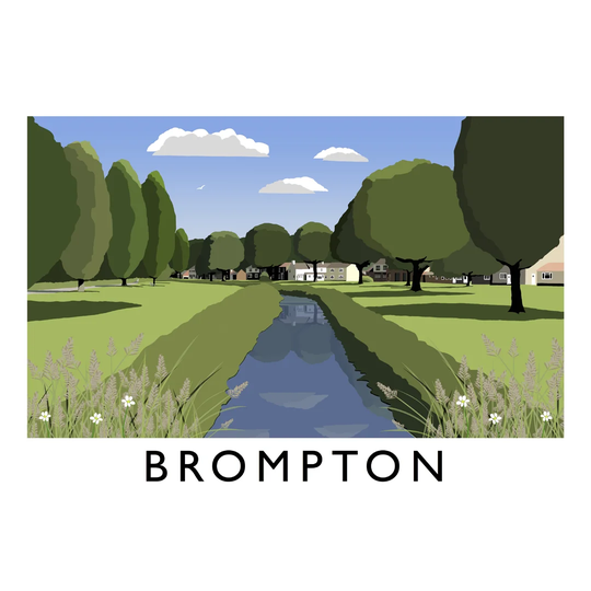 Brompton 2 by Richard O'Neil - Graphic Art Print on Paper