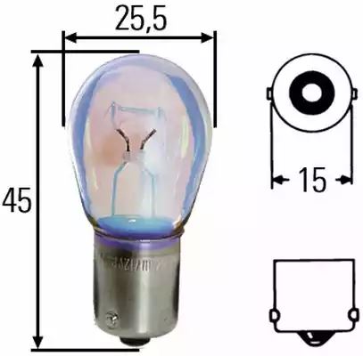 Bulb 24V 21 Wat 8GA002073-241 by Hella