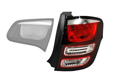 Combination Tail Light 0934932 Van Wezel 0934932