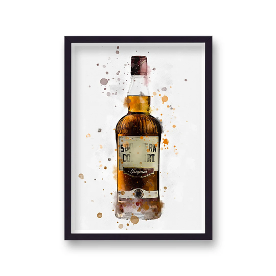 Spirit Graphic Splash Southern Comfort Inspired by Vouvart - Picture Frame Graphic Art