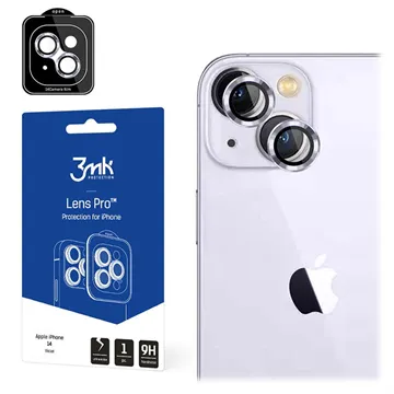 3MK Lens Protection Pro iPhone 14 Camera Protector - Violet