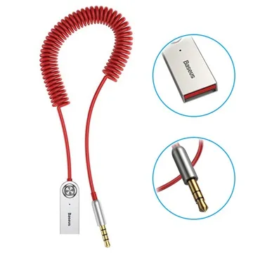 Baseus BA01 Universal Bluetooth Audio Adapter - Red