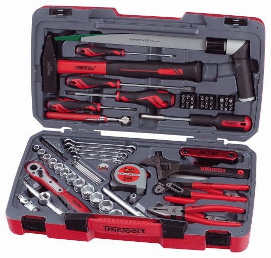 Teng Tools TM079E | 79pc 3/8" Engineers Service Set - Socket, Bits, Tools