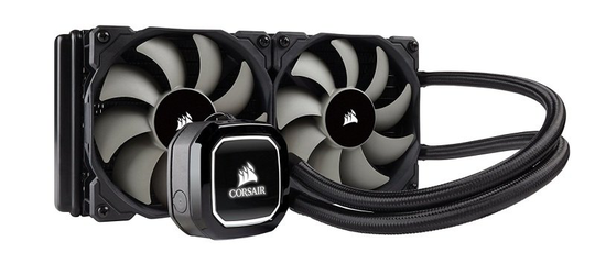 Corsair H100x Hydro Series High Performance 240mm Liquid CPU Cooler