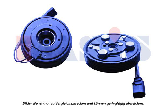 AKS DASIS Compressor Clutch VW,AUDI,FORD 855001N 1076012,91AG19D629BD,XM2H19D629AA YM2H19G629BB