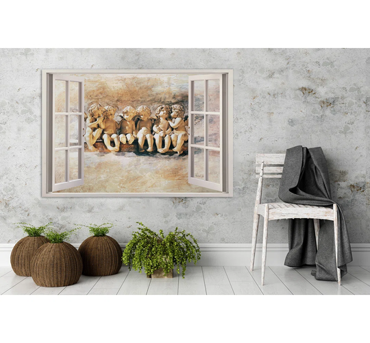 Canvas Print, Religious Beige