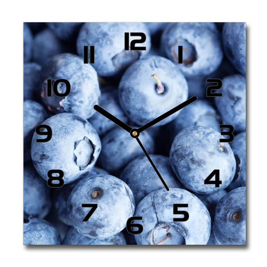Hemraj Blueberries Silent Wall Clock