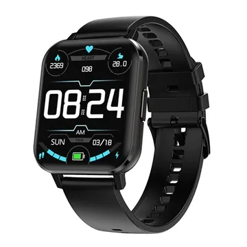 DTX Waterproof Smartwatch with Heart Rate - Black