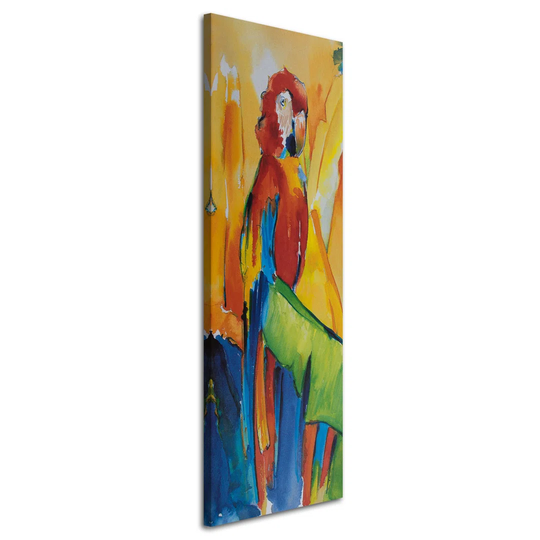 Canvas Print Colourful Parrots Birds