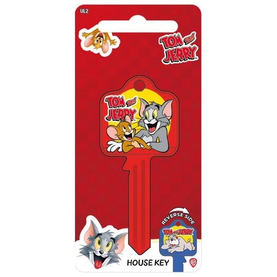 Warner Bros Tom & Jerry KEY00158 6-Pin UL2 Universal Section Cylinder Key Blank