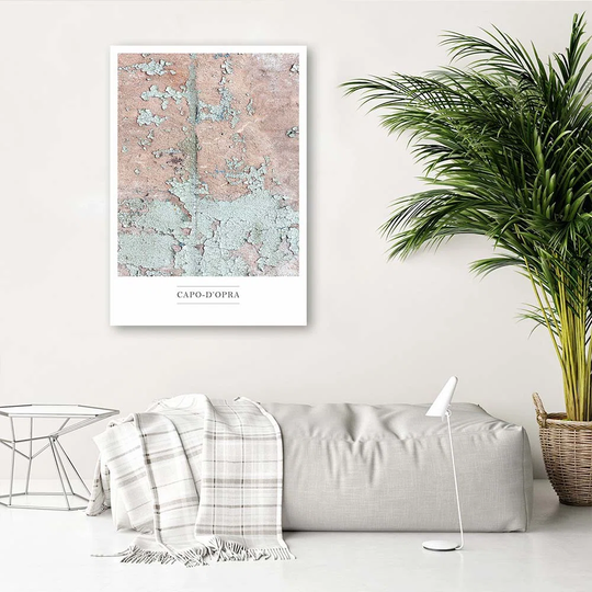 Canvas Print Abstract Pink Texture