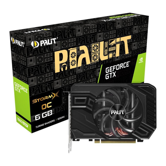 Palit GeForce GTX 1660 SUPER 6GB StormX OC Graphics Card