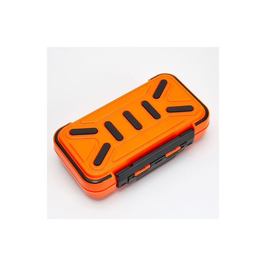 (Orange) Travel Pill Case Medicine Storage Organizer Container Drug Tablet Dispenser Independent Lattice Pill Box Fishing Tackle Box