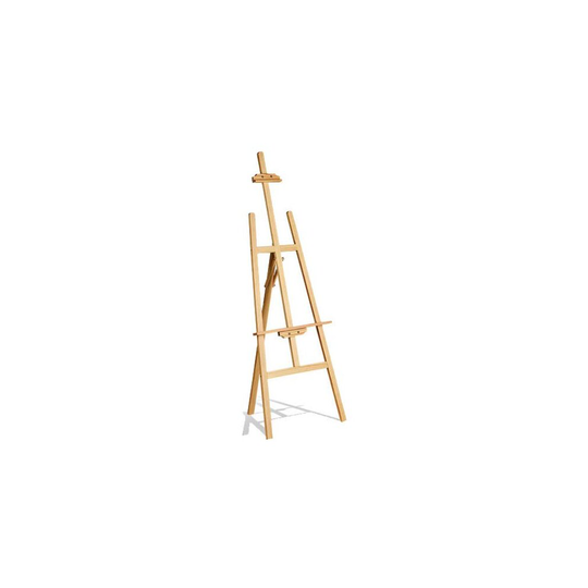 Pine Wood 150cm/ 59Inch Tall Adjustable Durable Art Artist Sketch Drawing Stand Display Painting Easel for Kid and Adults-Painting Display Exhibition