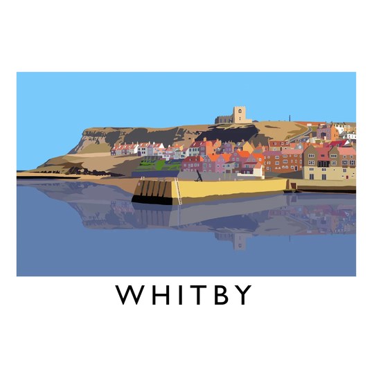 Whitby 3 by Richard O'Neil - Graphic Art Print on Paper