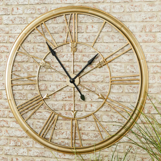 Robert Dyas Wrought Iron Garden Clock