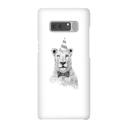 Balazs Solti Party Lion Phone Case for iPhone and Android - Samsung Note 8 - Snap Case - Gloss